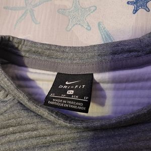 Nike Crewneck with "Just do it" on the bottom, and logo on the sleeve